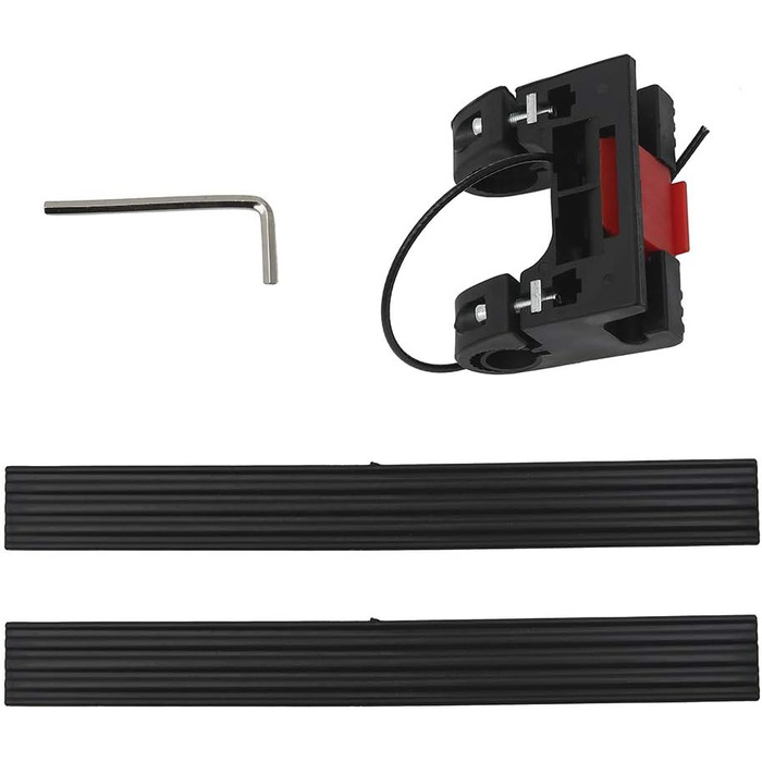 Складаний кошик на велосипед, передній, з адаптером для керма та стяжками, знімний кошик-сумка для собак, покупок, подорожей, пікніків, 34 x 24 x 8 см