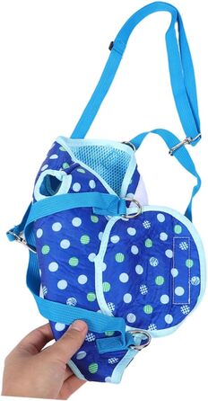 Трансформер для собак та котів BESPORTBLE: переноска-рюкзак для маленьких порід, дихаюча тканина, регульований ремінь, для подорожей та активного відпочинку