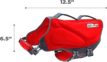 Рятувальний жилет для собак Outward Hound Dawson Swim, червоний, розмір M