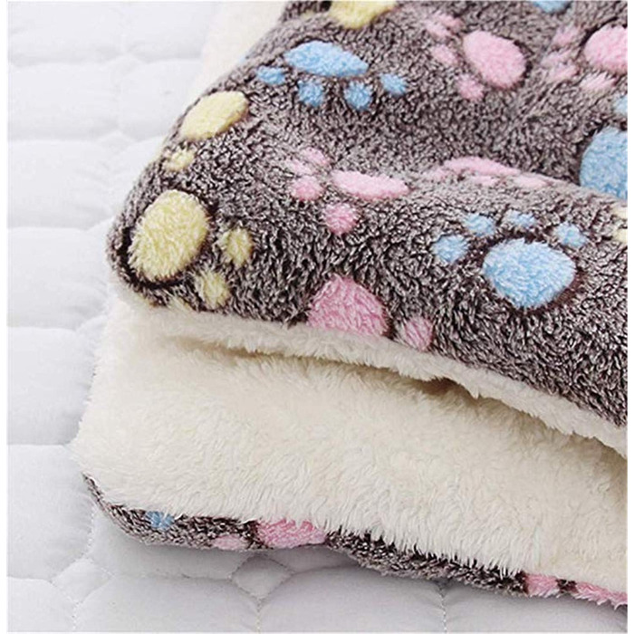 М'який килимок для собак та котів Dreamskull: килимок-підстилка, ліжко, деку, 91x70 см, коричневий