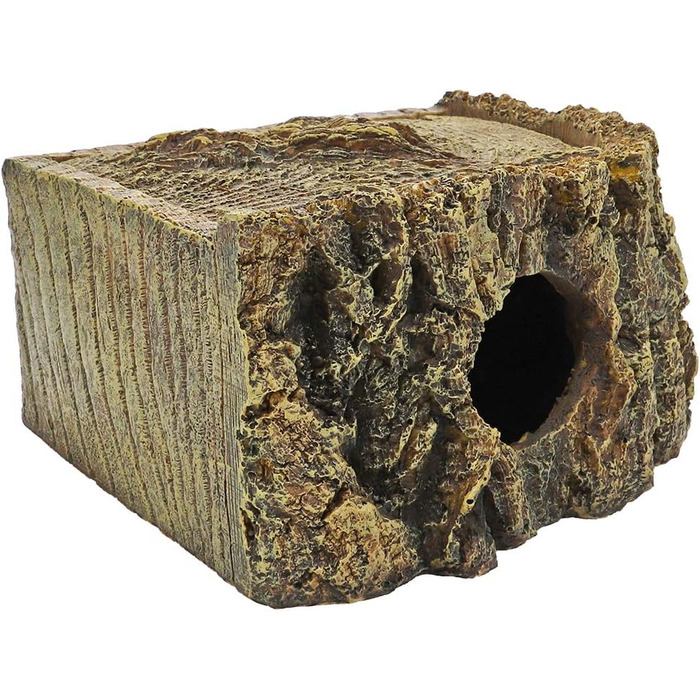 Кутова печера з кори Hobby для тераріуму, 22x22x12 см
