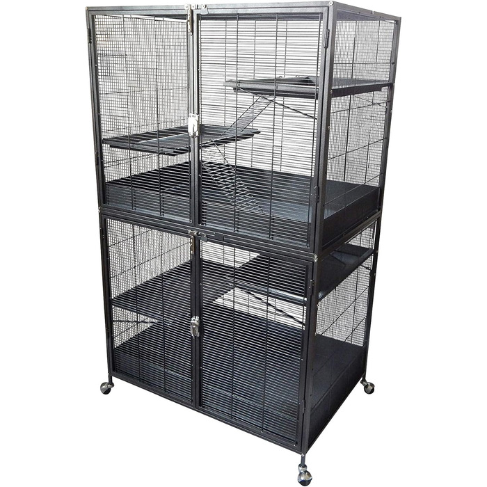 Клітка для щурів та гризунів Maximus 94x63x158 см, метал, Zoo-Shop