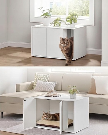 Закритий лоток-туалет для котів Songmics, 80 x 50 x 50 см