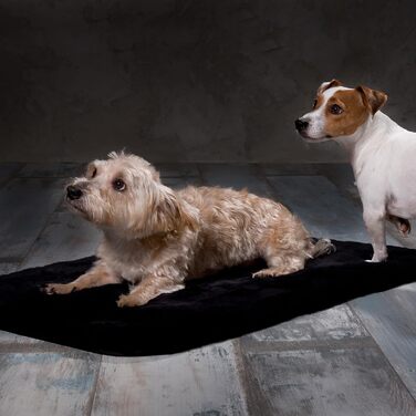 Килимок для собак Werner Christ з натуральної овечої вовни, 100 x 80 см, коричневий