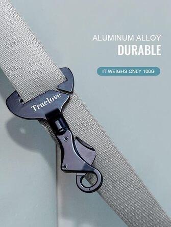 Автомобільний затискач для собак: надійний ремінь безпеки для собак та котів, чорний