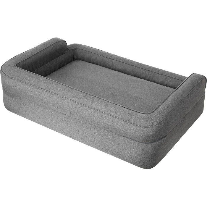 Крісло-ліжко для собак та котів, ліжко для тварин, знімний чохол, графіт, XXL (117x79 см)
