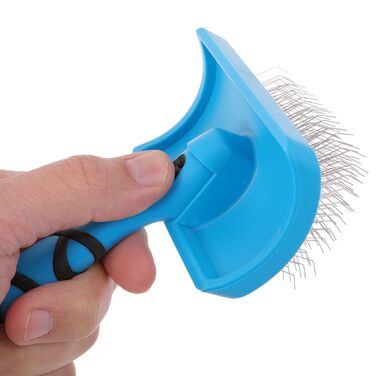 Професійна щітка для грумінгу собак GROOM PROFESSIONA - для об'єму та видалення ковтунів, велика (середня)