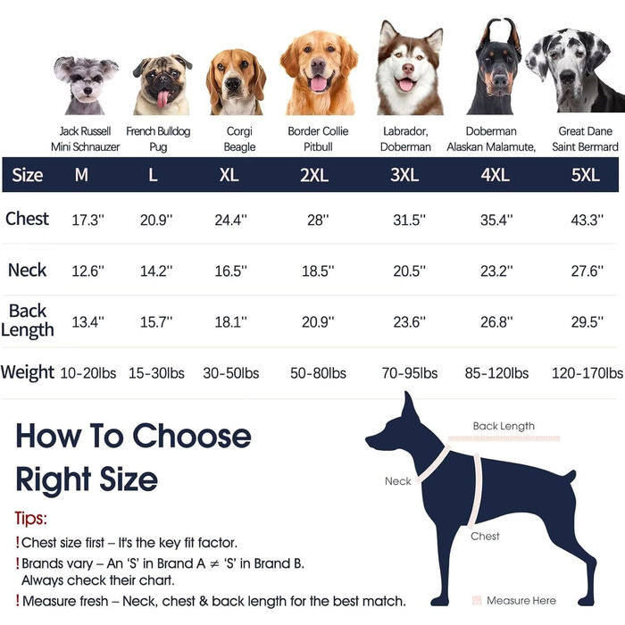 Светр для собак IECOii XXXXL (5XL) великих порід, теплий, з високим коміром, для добермана, німецької доги, апельсиновий