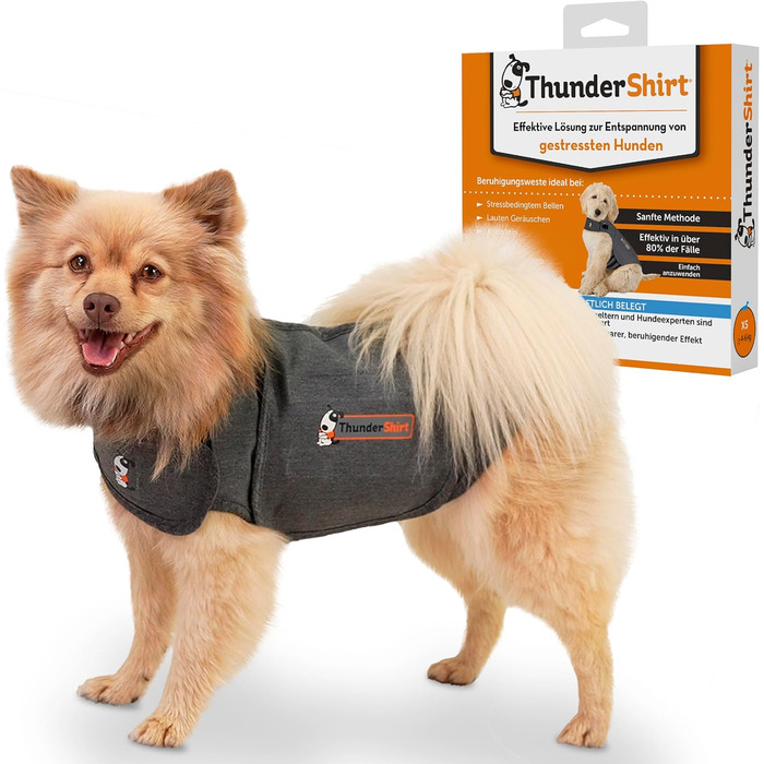 Мантіл для собак Petlife Thunderhirt, сірий (XS)