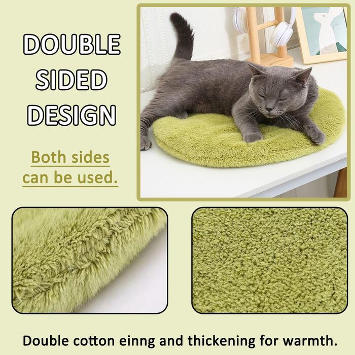 М'яке ліжко для котів та собак, тепле гніздо, ліжко для домашніх тварин, преміум-фланель, двостороннє, оранжевий колір, XL (90 x 75 см)