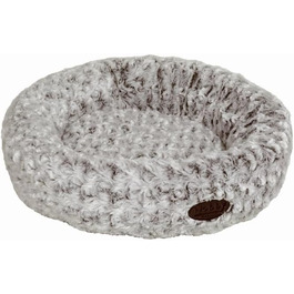 Подушка-бублик для собак та котів Nobby Arusha, чорний меланж, 45x45x45 см