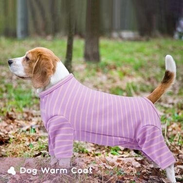 Теплий флісовий пуловер для собак, зимовий одяг для собак (Lila, L) L Lila