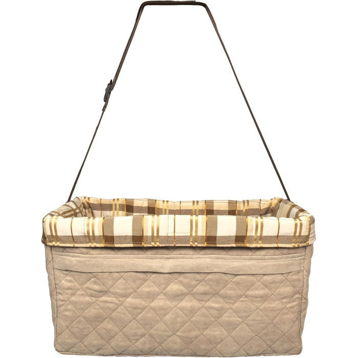 PetSafe Happy Ride Автокрісло для собак до 11 кг, з підкладкою, світло-коричневе