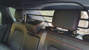 Сітка перегородки для собак Ford Kuga (з 2020 року) ERGOTECH RDA65HBG-XS, для собак та багажу