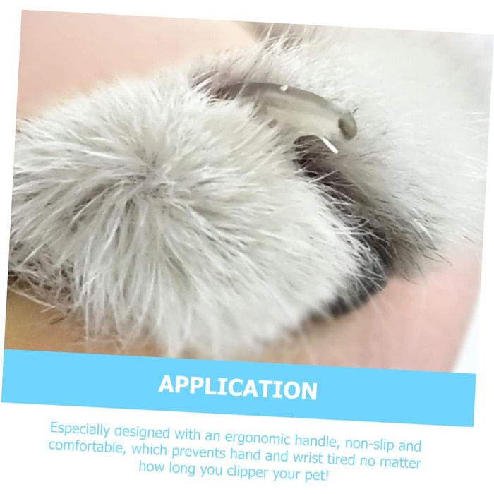 Триммер для нігтів для собак та котів BESPORTBLE - безпечний, з нержавіючої сталі, для цуценят та дрібних тварин