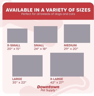 Підкладка для переноски собаки Downtown Pet Supply, 73,7 x 50,8 см, водонепроникна, Ripstop Nylon, для миття в пральній машині, розмір M