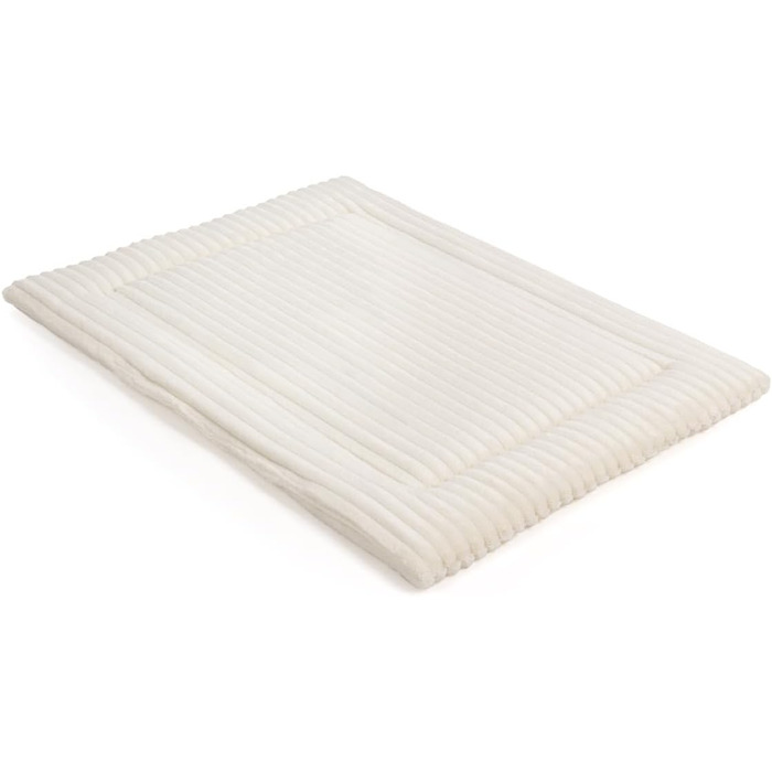 Подушка для собак Wallace & Jones Cardi, велика, 130x90 см, антиковзаюча, бежева, з м'якої тканини