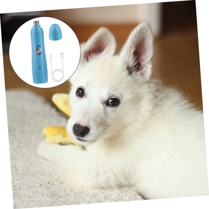 Електричний триммер для когтів Beavorty - для собак та котів. Триммер та пилка 2-в-1. Тиха робота, без вібрації.