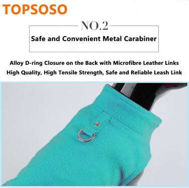 Тепла жилетка для собак з флісу, зручна та стильна, для середніх котів та собак (зелена L)