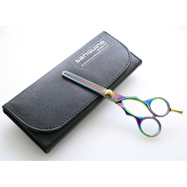 Професійні ножиці для филировки волосся з титану, для всіх типів волосся – подарунковий кейс