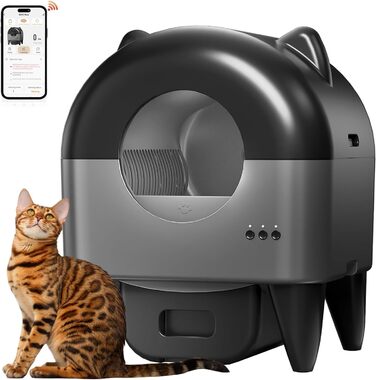 Автоматичний лоток для котів Katzenklo 110л, для кількох тварин, з дезодорацією та додатком