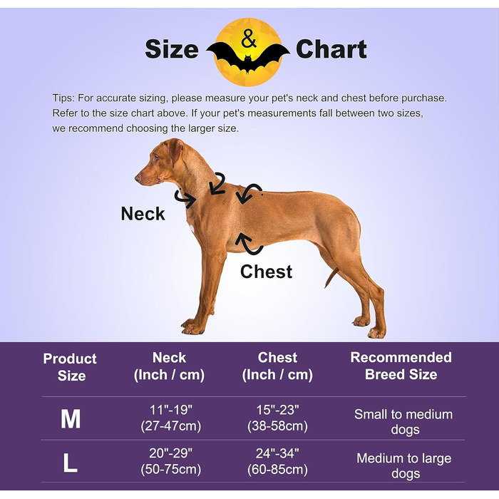 Костюм на Хелловін для собак: Флері, Дракон, Птах - крила (чорні, M)