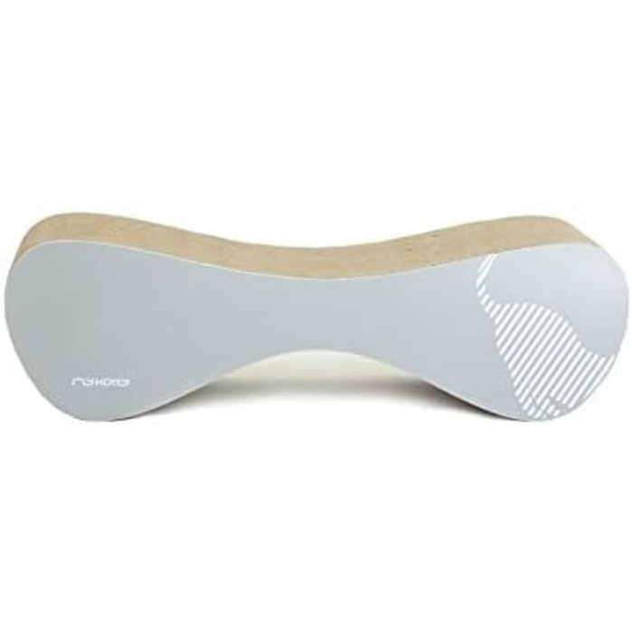 Котячий будиночок myKotty VIGO – міцний когтетоп для котів – ідеально для ігор, відпочинку та заточування кігтів – безпечний та нетоксичний – 71x21x25 см – сірий