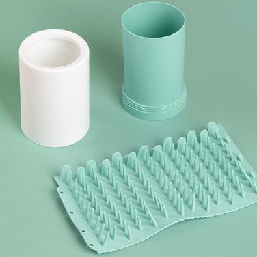 Очищувач лап для собак Hogvinnatil – мийка лап для собак, пристрій для миття брудних лап, щітка для собак, мийка лап для чутливих лап, екологічний, ефективний