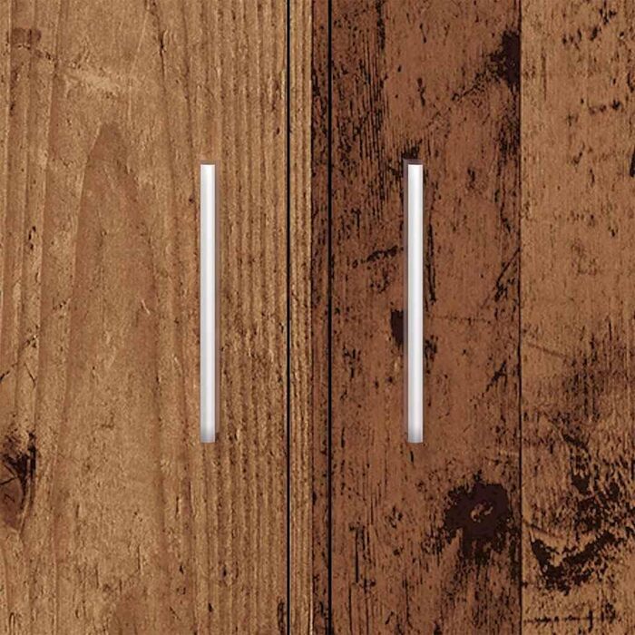 Підставка для акваріума VidaXL з імітацією старого дерева, 81x36x73 см, ДСП