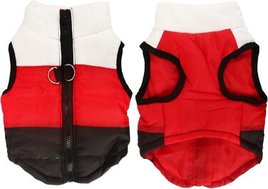 Зимовий одяг для собак Idepet: водонепроникний пуловер, куртка, теплий костюм для снігу. XS, S, L (M, Чорний)