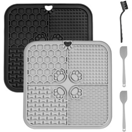 Килимок для годування собак, котів, цуценят: повільне годування, тренування, миска-лежанка з присосками