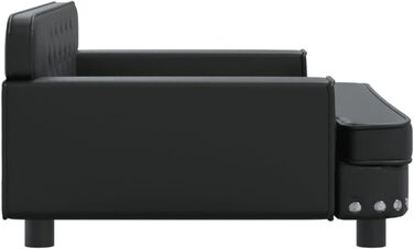 Крісло-лежанка для собак Festnight, темно-сірий колір, 90x53x30 см, з антиковзаючою поверхнею