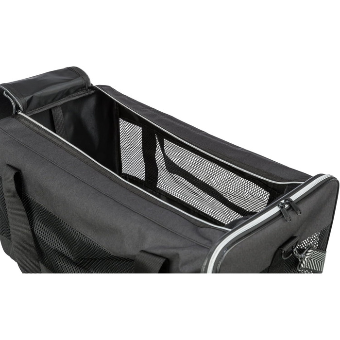 Траспортна сумка для собак TRIXIE Ryan – 47 x 26 x 27 см – до 6 кг – з верхнім доступом, знімний ремінь та повідком, кишеня, знімна підкладка