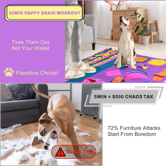 Килимок для собак Richie Futtermatten, нековзкий, для дому