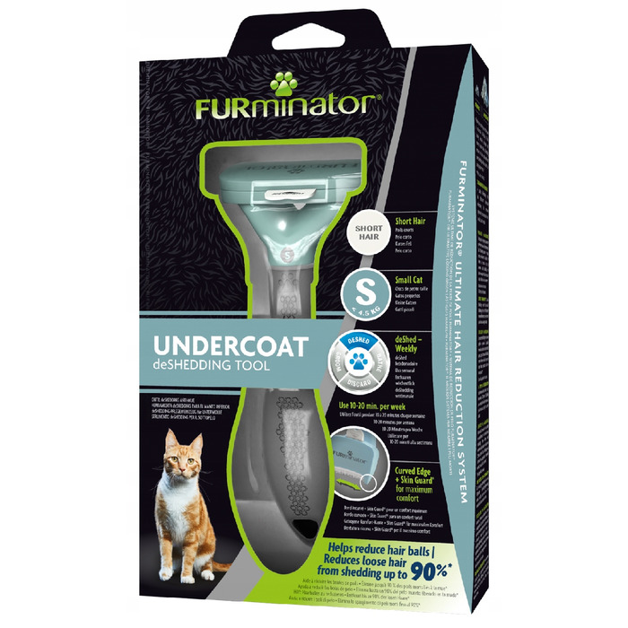 FURminator гребінець для короткошерстих котів малих порід (S)