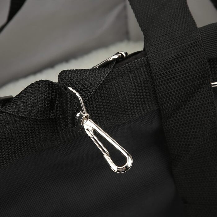 Велосипедний кріплення для собак, м'який переноска для котів з оксфордської тканини з світловідбиваючими смугами, водонепроникний, складаний велосипедний кошик для собак, цуценят, котів