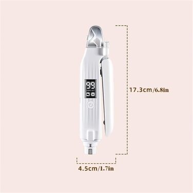 Триммер для нігтів 2-в-1 LED для собак та котів Neu з LED-підсвічуванням, захистом від бризок та регулюванням швидкості