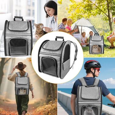 Рюкзак для кота, рюкзак-переноска для тварин, рюкзак для транспортування кота, рюкзак-переноска для собак та котів