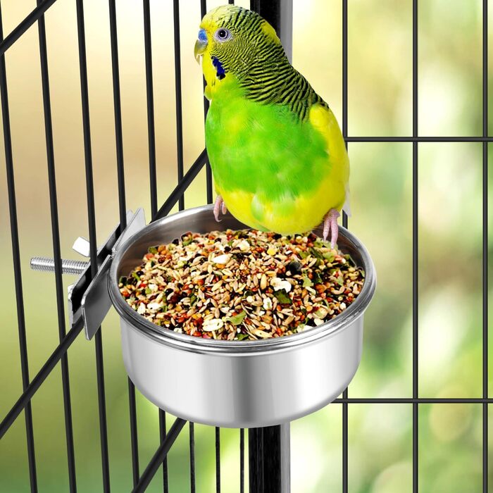 Миски для собак Reshiho з нержавіючої сталі, 2 шт. - годівниця для собак, котів, кроликів, птахів та інших дрібних тварин