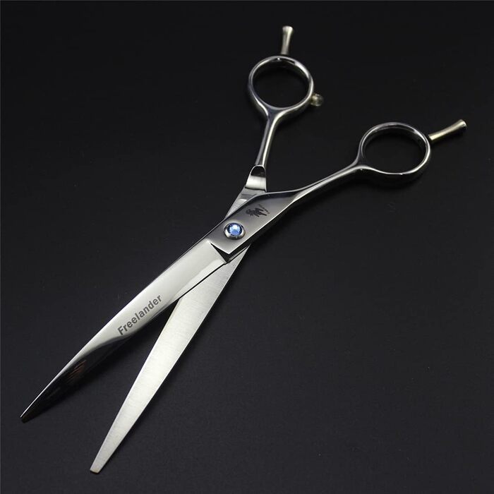 Набір ножиць для грумінгу собак 7.0 дюймів, ліва рука, нержавіюча сталь, для догляду за собаками