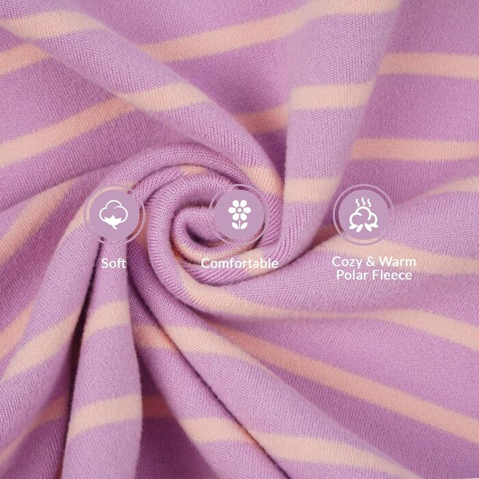 Теплий флісовий пуловер для собак, зимовий одяг для собак (Lila, L) L Lila