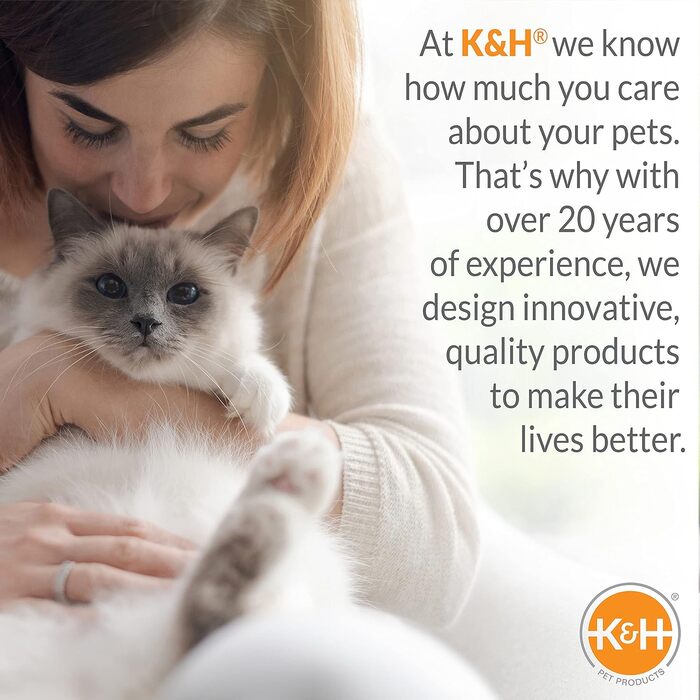 Віконне лежанка-гамак для великих котів K&H Pet Products, міцне котяче ліжко на підвіконня з кріпленням EZ Mount, підвісна полиця для котів, котячі меблі для вікна