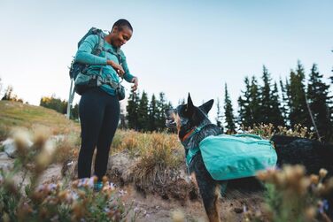 Нашийник для собак Ruffwear Front Range з V-подібним кільцем, регульований, зручний, м'який, для собак, з кільцем для повідка, 14'-20' (Базальтовий сірий, 20'-26')