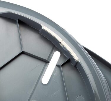 Крізьло для собак та котів Ferplast Siesta Deluxe, пластикове, середнє, миється, 62 x 41 x 23,5 см, темно-сірий, XXL