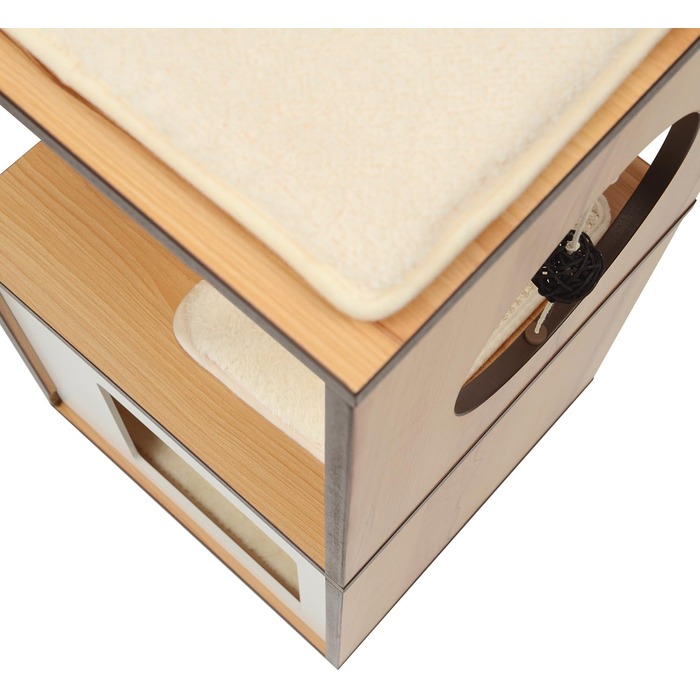 VESPER 52075 Меблі для котів Box, малі, горіх