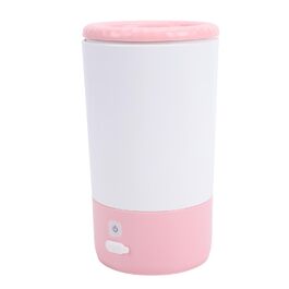 Електричний мийник лап для собак Asixxsix, портативний, USB, рожевий