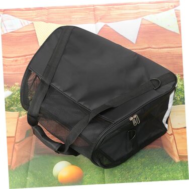 Дихаюча переноска для тварин FRCOLOR Mesh L - м'яка сумка-переноска для собак та котів з 4-сторонньою вентиляцією, для подорожей, комфортна переноска для маленьких тварин