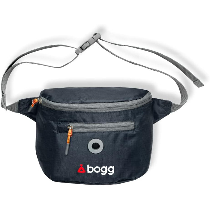 BOGG Універсальна сумка-переноска для собак | Диспенсер для пакетів та контейнер для відходів (Сірий Оскар)