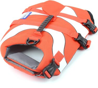 Рятувальний жилет для собак Hifrenchies Французький бульдог, розмір M, дизайн 'Клоун-рибка'