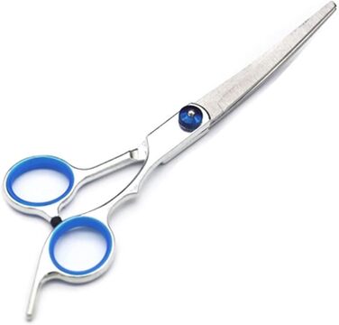 Набір ножиць для грумінгу собак: нержавіюча сталь, прямі, витончені та зігнуті ножиці для догляду за шерстю